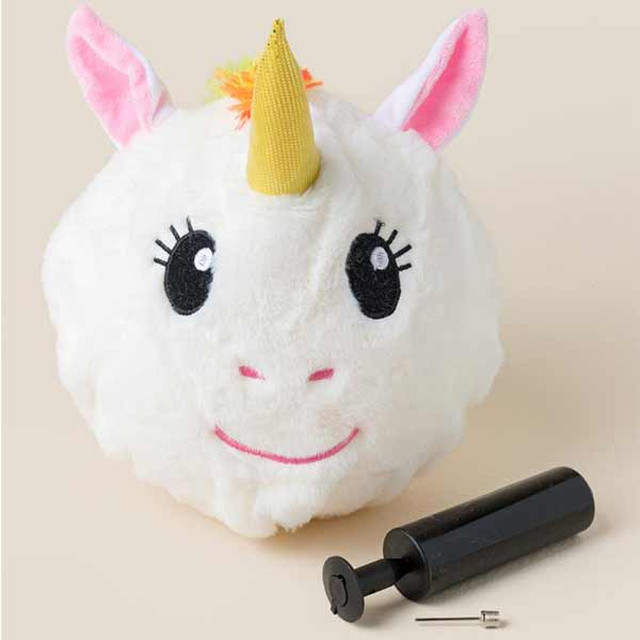 OEM ODM accettato palla gonfiabile Buddy cavallo di mare di diametro 12' 'Plush Unicorn palle