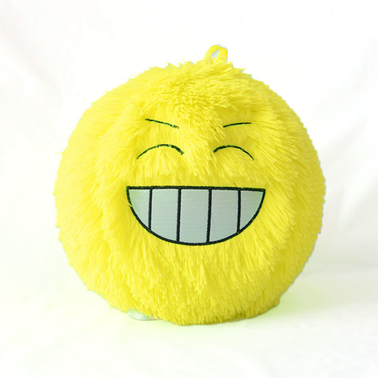 Diametro 9''Piccoli bambini giocattolo di peluche con tessuto gonfiabile pelose palle pelose e pompa